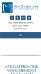 Mobile Screenshot of ndwealth.com