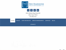 Tablet Screenshot of ndwealth.com